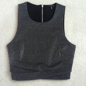 Glitz and Glam Halter Crop Top